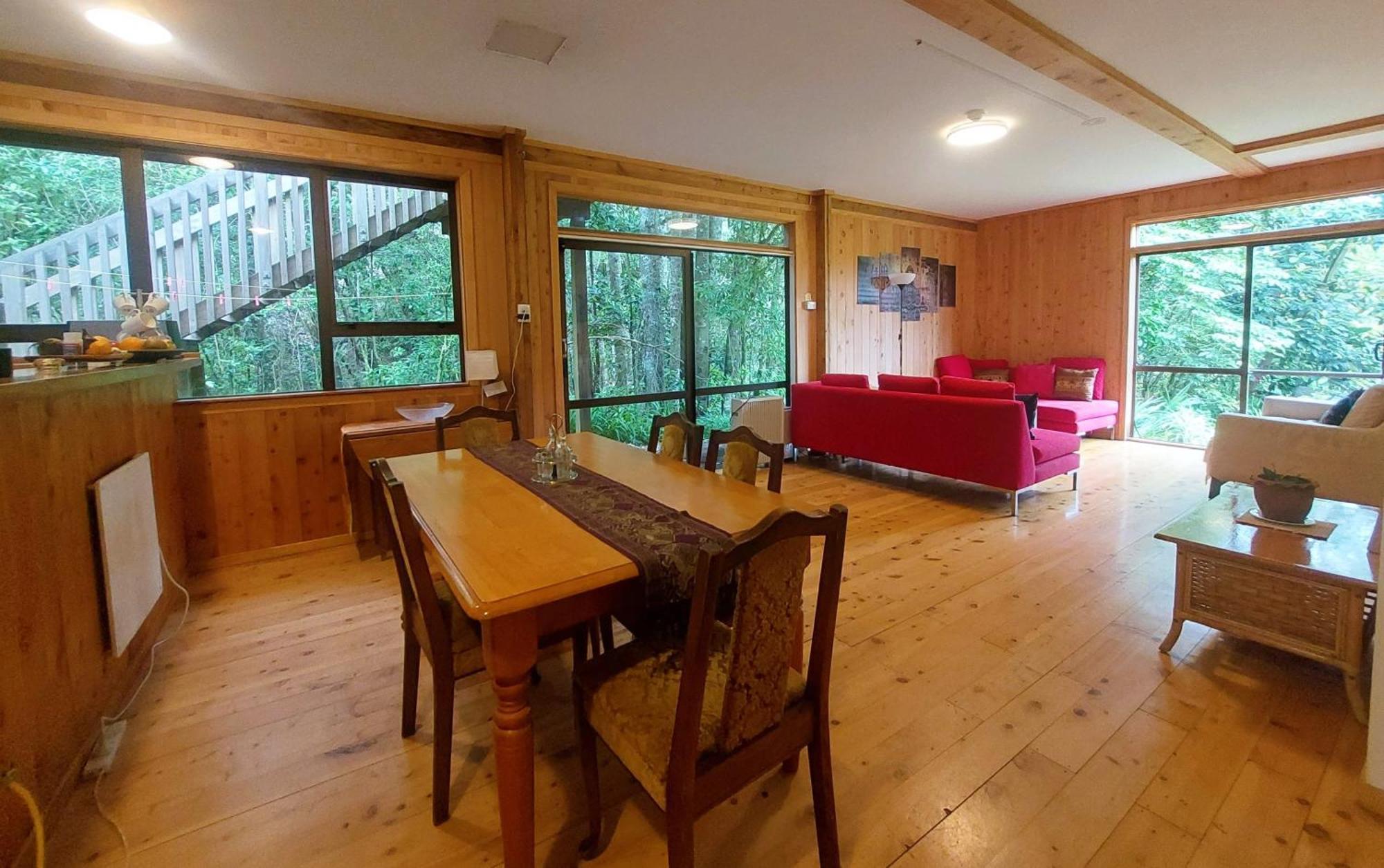 فندق Kawai Purapura Yoga Retreat Centre أوكلاند الغرفة الصورة